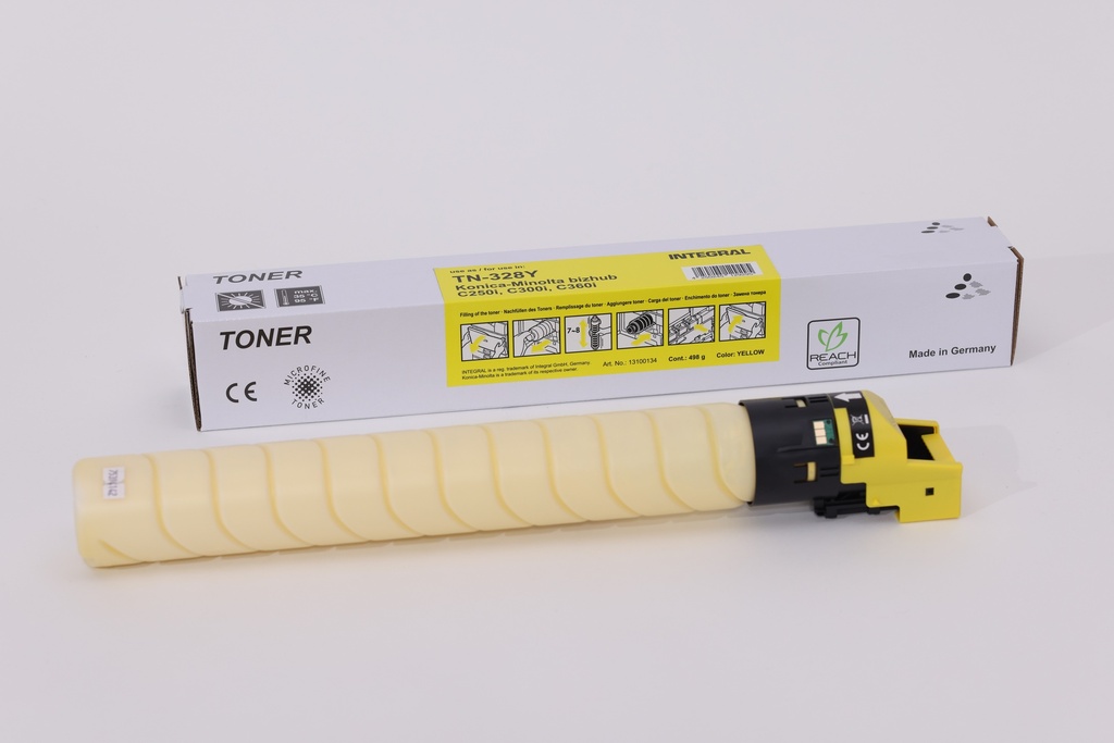 [13100134] Konica Minolta - 13100134 - Yellow - bizhub C-250i, C-251i, C-300i,C-301i, C-360i, C-450i, C-451i, C-360i, C-550i, C-551i, C-650i, C-651i yellow