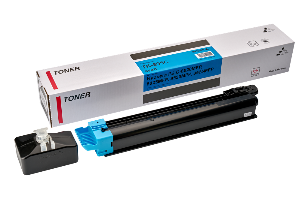Kyocera Mita - 12100107 - Cyan - FS C8020MFP, C8025MFP, C8520MFP, C8525MFP cyan