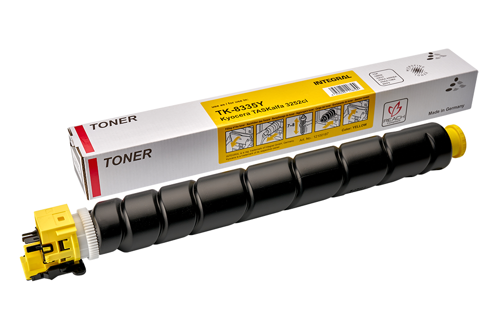 [12100187] Kyocera Mita - 12100187 - Yellow - TASKalfa 3252ci, 3253ci yellow