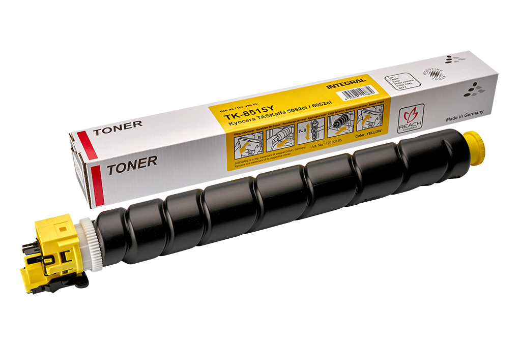 [12100183] Kyocera Mita - 12100183 - Yellow - TASKalfa 5052ci, 5053ci, 6052ci, 6053ci yellow